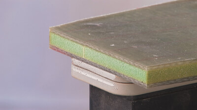 Exotics: Thanks to the large shear angle the fibers are cleanly cut, often not even postprocessing is needed. 