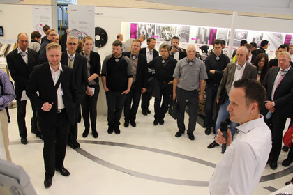 Lively discussion of 